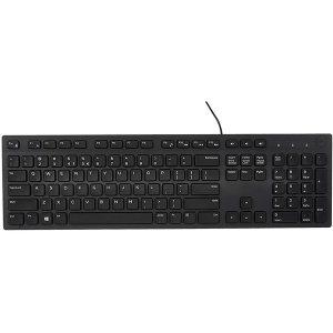 מקלדת חוטית Dell KB216 Wired Keyboard בצבע שחור