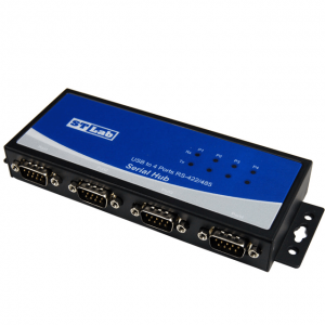 ממיר תקשורת STLAB IU-120 | USB2.0 TO RS484/422 4 Port
