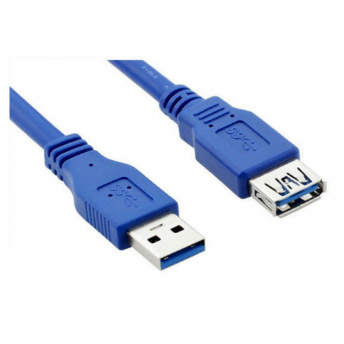 כבל מאריך USB3.0 זכר ל- USB3.0 נקבה באורך 1.8 מטר