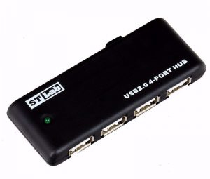 מפצל 4 כניסות STLAB U-310 | USB2.0