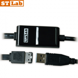מתאם STLAB U-590 מחיבור USB3.0 לחיבור ESATA 3G