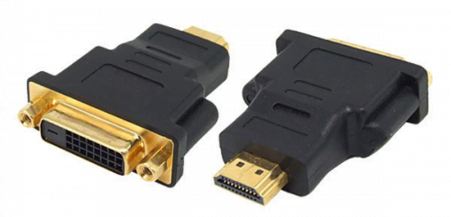 מתאם HDMI זכר לחיבור DVI נקבה