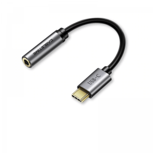 כבל מתאם מחיבור USB Type C זכר ל- AUX 3.5MM נקבה CableTime